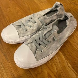 EUC Converse shoreline wolf grey/white, size 9.5